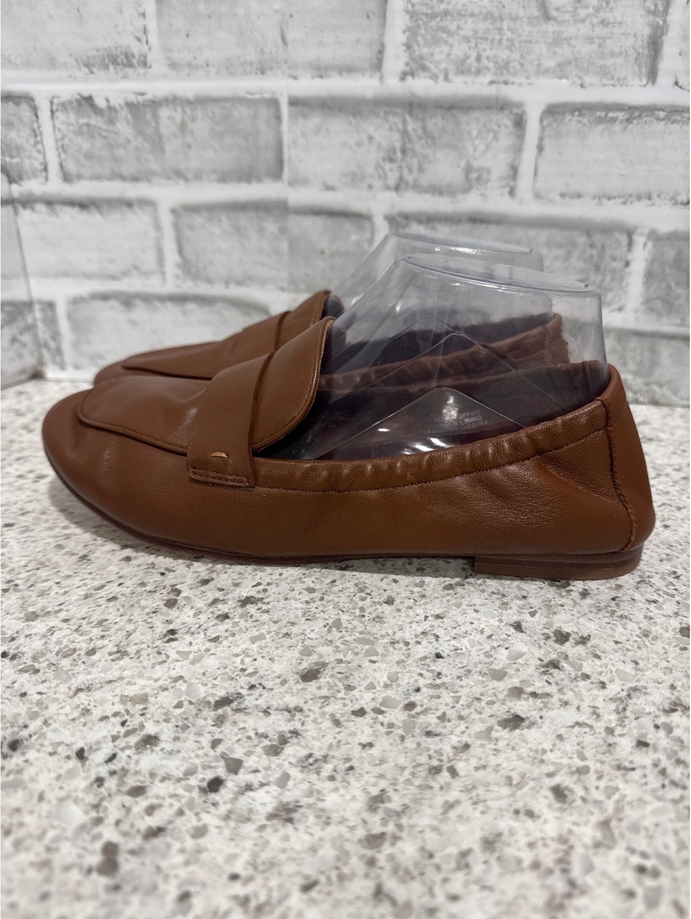 Quince Brown Leather Penny Loafers